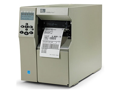 斑马105sl plus工业级条码打印机